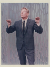 Danny Kaye 1967 CBS original 7x9 inch TV photo The Wizard of Oz snipe on back