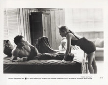 The Specialist 1994 original 8x10 inch photo Sylvester Stallone Sharon Stone bed