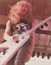 Metallica vintage 8x10 inch press photo live concert image