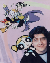 Power Puff Girls animated classic vintage 8x10 inch photo
