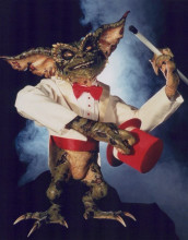 Gremlins vintage 8x10 inch photo Gremlin in white tuxedo