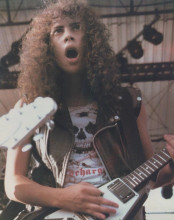 Metallica vintage 8x10 inch press photo in concert