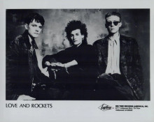 Love and Rockets 1980's British rock band vintage 8x10 inch photo