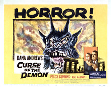 This is an image of Vintage Reproduction Lobby Card of Curse of the Demon 295003