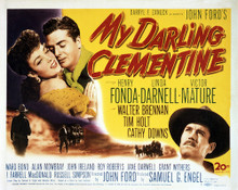 This is an image of Vintage Reproduction Lobby Card of My Darling Clementine 295005