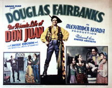 This is an image of Vintage Reproduction Lobby Card of The Private Life of Don Juan 295014