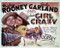This is an image of Vintage Reproduction Lobby Card of Girl Crazy 295022