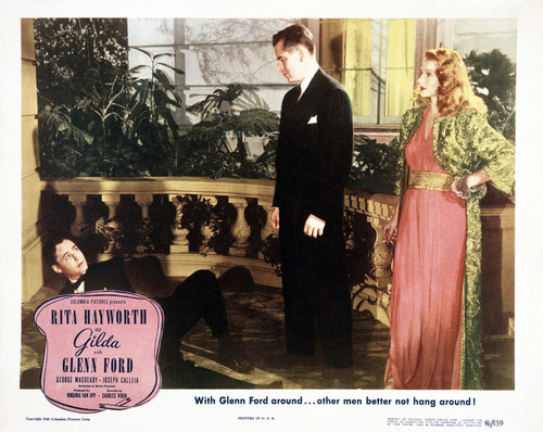 This is an image of Vintage Reproduction Lobby Card of Gilda 295026