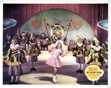 This is an image of Vintage Reproduction Lobby Card of My Lucky Star 295030