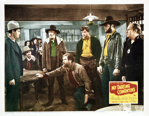 This is an image of Vintage Reproduction Lobby Card of My Darling Clementine 295036