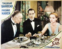 This is an image of Vintage Reproduction Lobby Card of My Sin 295038