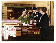 This is an image of Vintage Reproduction Lobby Card of Modern Times 295043