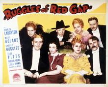 This is an image of Vintage Reproduction Lobby Card of Ruggles of Red Gap 295068