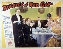 This is an image of Vintage Reproduction Lobby Card of Ruggles of Red Gap 295073