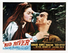 This is an image of Vintage Reproduction Lobby Card of Red River 295235