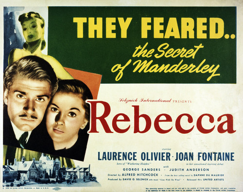 This is an image of Vintage Reproduction Lobby Card of Rebecca 295251