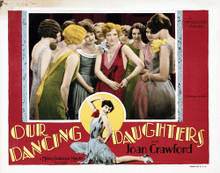 This is an image of Vintage Reproduction Lobby Card of Our Dancing Daughters 295261