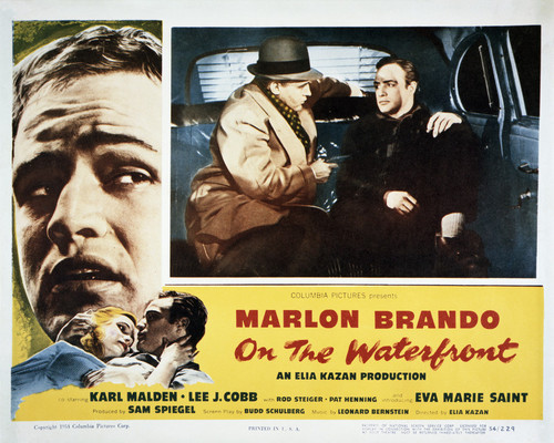 This is an image of Vintage Reproduction Lobby Card of On the Waterfront 295265