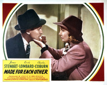 This is an image of Vintage Reproduction Lobby Card of Made for Each Other 295266