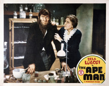 This is an image of Vintage Reproduction Lobby Card of The Ape Man 295269