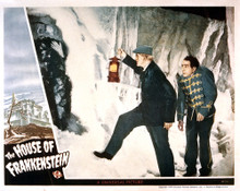 This is an image of Vintage Reproduction Lobby Card of The House of Frankenstein 295272
