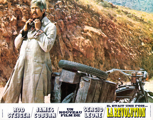 This is an image of Vintage Reproduction Lobby Card of A Fistful of Dynamite 295857