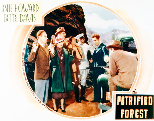 This is an image of Vintage Reproduction Lobby Card of Petrified Forest 296212