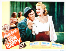 This is an image of Vintage Reproduction Lobby Card of Love Happy 296227