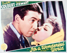 This is an image of Vintage Reproduction Lobby Card of Its a Wonderful World 296249