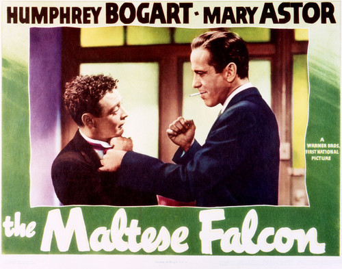 This is an image of Vintage Reproduction Lobby Card of Maltese Falcon 296255