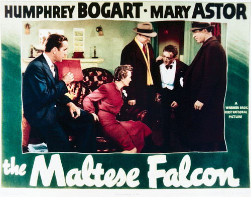This is an image of Vintage Reproduction Lobby Card of The Maltese Falcon 296260