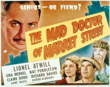 This is an image of Vintage Reproduction Lobby Card of The Mad Doctor on Market Street 296267