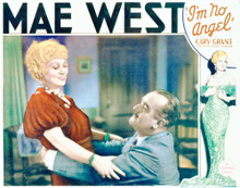 This is an image of Vintage Reproduction Lobby Card of I'm No Angel 296268