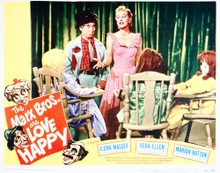 This is an image of Vintage Reproduction Lobby Card of Love Happy 296276