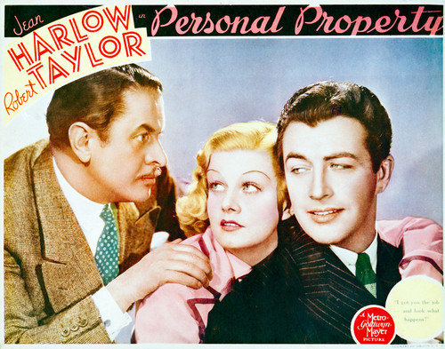 This is an image of Vintage Reproduction Lobby Card of Personal Property 296283