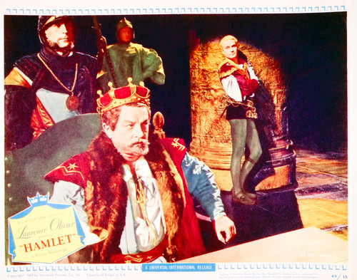 This is an image of Vintage Reproduction Lobby Card of Hamlet 296286
