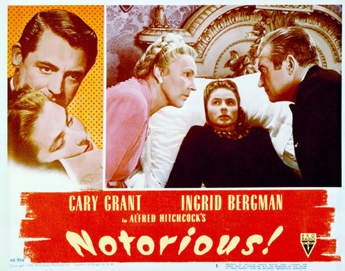 This is an image of Vintage Reproduction Lobby Card of Notorious 296290