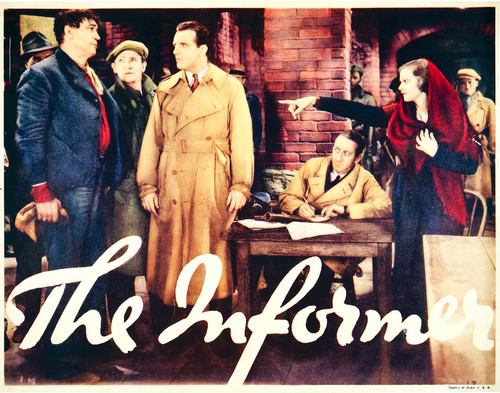 This is an image of Vintage Reproduction Lobby Card of The Informer 296297