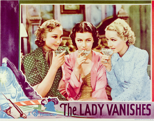 This is an image of Vintage Reproduction Lobby Card of The Lady Vanishes 296302