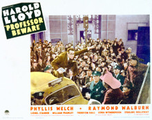 This is an image of Vintage Reproduction Lobby Card of Professor Beware 296304