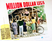 This is an image of Vintage Reproduction Lobby Card of Million Dollar Legs 296308