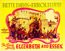 This is an image of Vintage Reproduction Lobby Card of The Private Lives of Elizabeth and Essex 296311