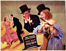 This is an image of Vintage Reproduction Lobby Card of Top Hat 296354