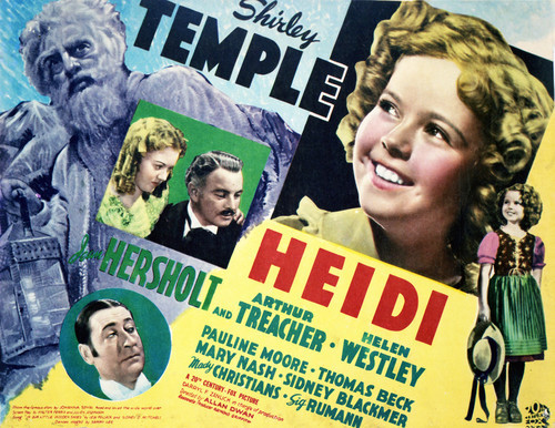 This is an image of Vintage Reproduction Lobby Card of Heidi 296358