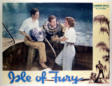 This is an image of Vintage Reproduction Lobby Card of Isle of Fury 296360