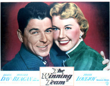 This is an image of Vintage Reproduction Lobby Card of The Winning Team 296368