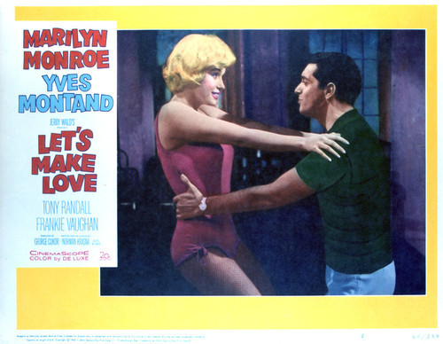 This is an image of Vintage Reproduction Lobby Card of Let's Make Love 296374