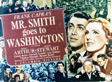 This is an image of Vintage Reproduction Lobby Card of Mr. Smith Goes to Washington 296390