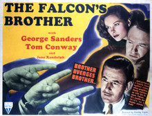 This is an image of Vintage Reproduction Lobby Card of The Falcon's Brother 296391
