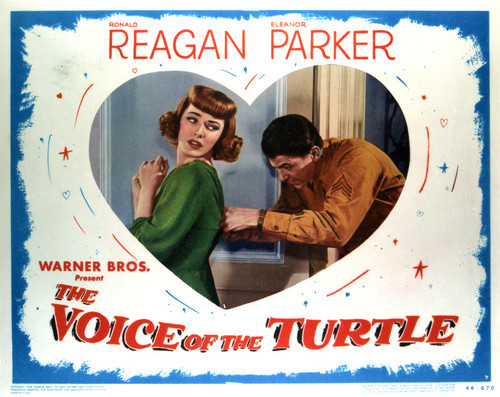 This is an image of Vintage Reproduction Lobby Card of The Voice of the Turtle 296399